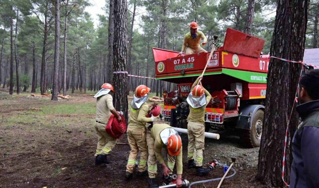 Antalya Orman Bölge Müdürlüğü’nde ilk kez düzenlenen Türkiye Ormancılık Yarışmaları,