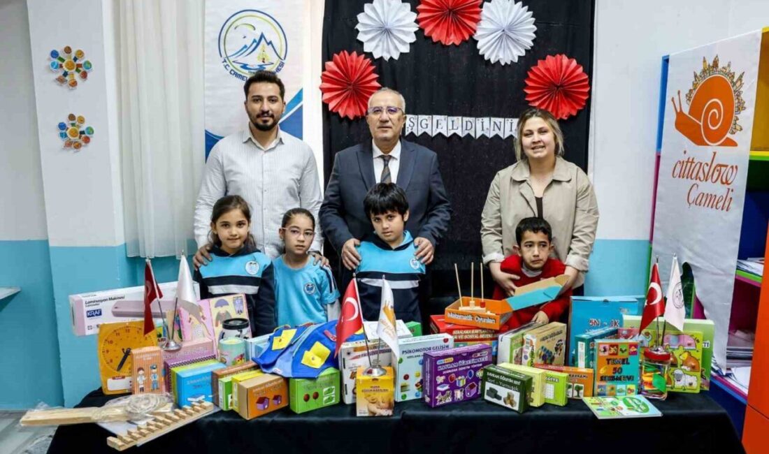 DENİZLİ (İHA) – Denizli’nin Çameli ilçesinde özel eğitim öğrencileri için