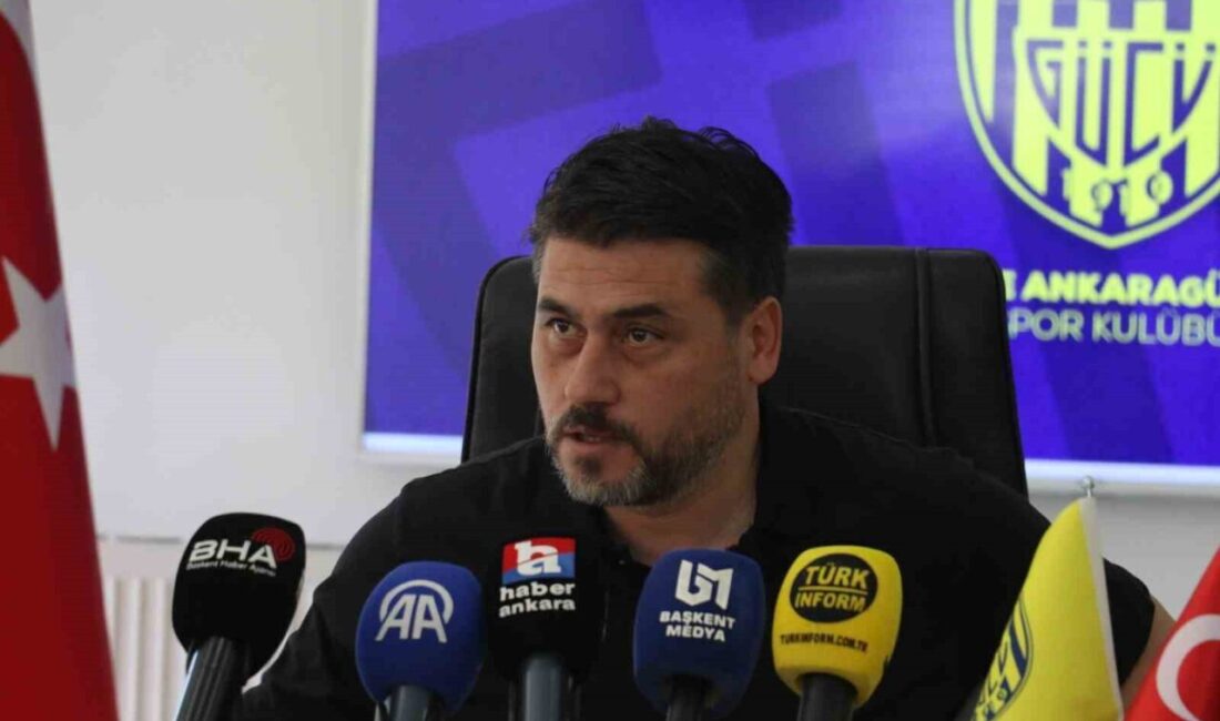 MKE Ankaragücü Teknik Direktörü Recep Karatepe, transfer yasağı durumundan dolayı