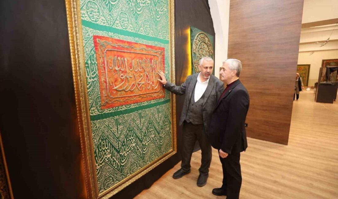 Şahinbey Belediyesi tarafından organize edilen “Mukaddes Emanetler Sergisi”, 6 Nisan