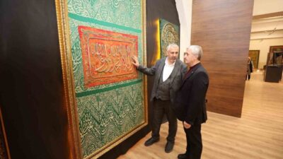 Şahinbey Belediyesi tarafından organize edilen “Mukaddes Emanetler Sergisi”, 6 Nisan