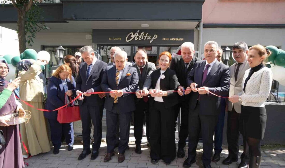 Samsun İlkadım Afitap Kadın Kooperatifi tarafından kurulan kafe-restoran hizmete açıldı.