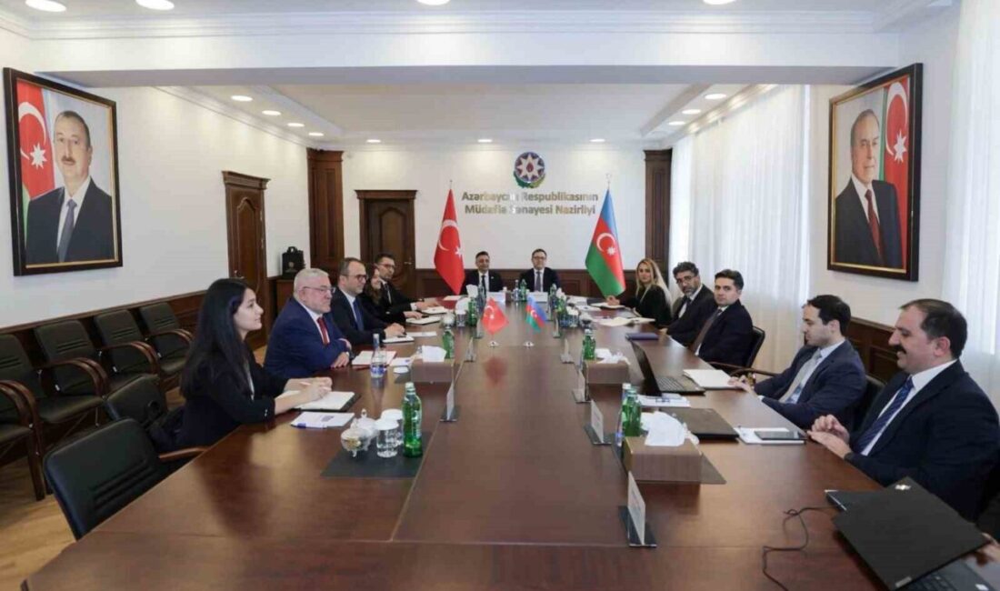 Savunma Sanayii Başkan Yardımcısı Hakan Karataş ile Azerbaycan Savunma Sanayisi