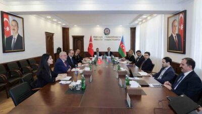 Savunma Sanayii Başkan Yardımcısı Hakan Karataş ile Azerbaycan Savunma Sanayisi