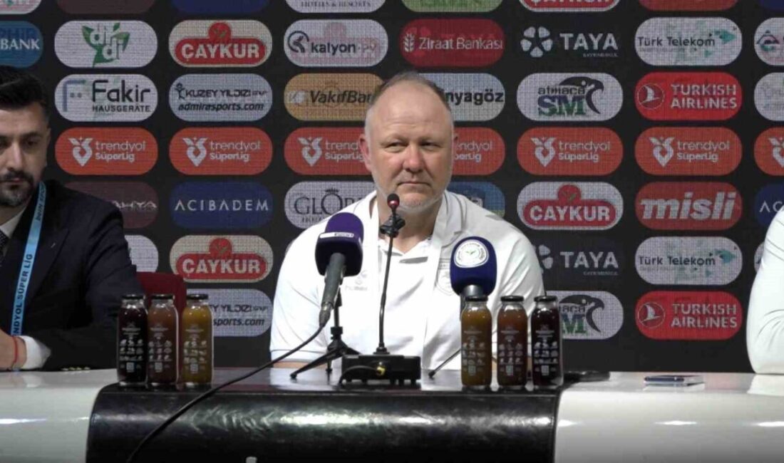 Samsunspor Yardımcı Antrenörü Sebastian Hahn, Çaykur Rizespor maçının ardından, “Oynamak