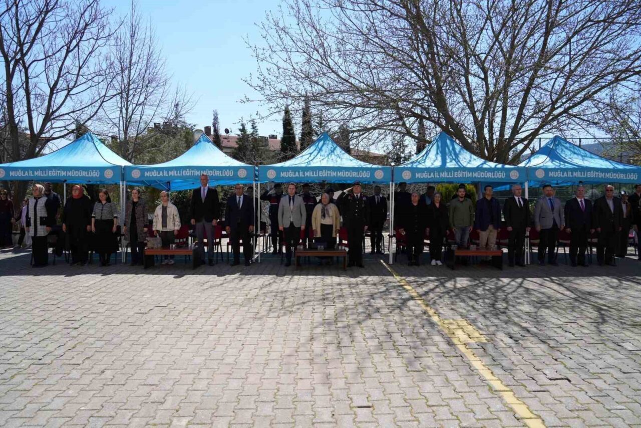 Şehit Jandarma Yarbay Alim Yılmaz, Muğla’da adını taşıyan okulunda düzenlenen