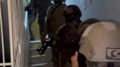 Hatay’da polis ekipleri tarafından gerçekleştirilen operasyonda yakalanan 4 DEAŞ terör