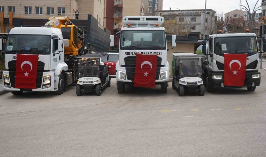 Şırnak Belediyesi, hizmet kapasitesini artırmak ve sahadaki çalışmaların daha etkin