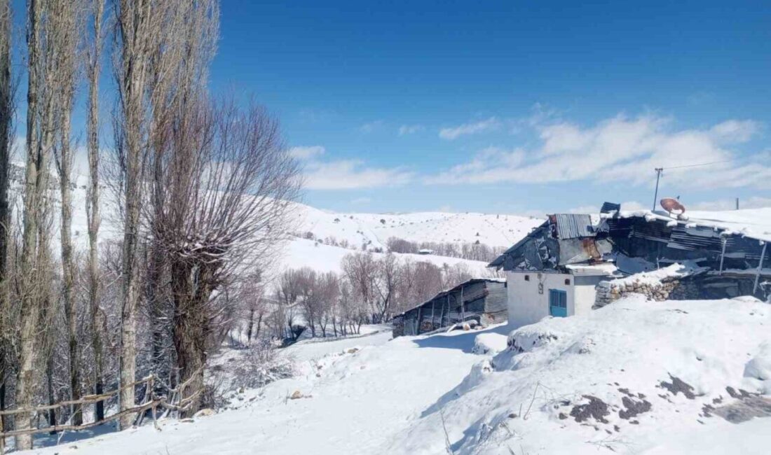 Baharı bekleyen Sivas’ta hava sıcaklıklarının düşmesi ile yüksek kesimler yeniden