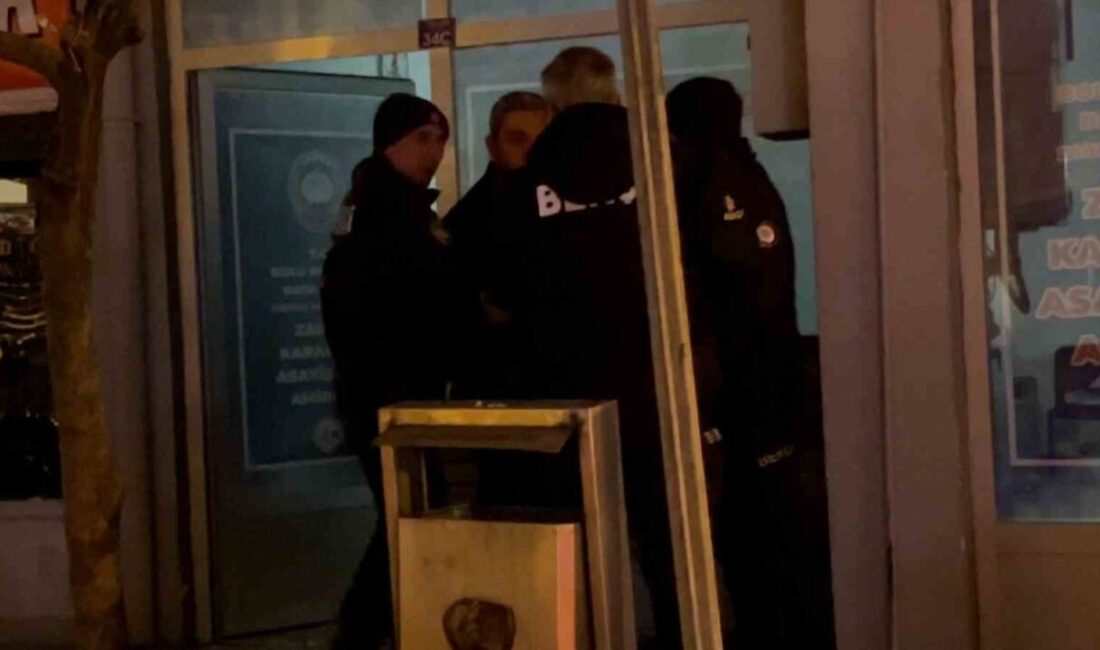 Bolu’da sokak ortasında karısıyla kavga eden ve alkollü olduğu iddia