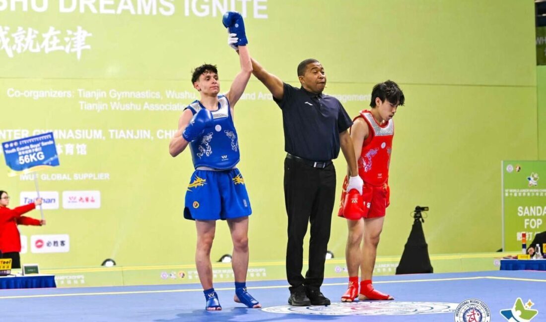 Sultangazili genç sporcu Eymen Yılmaz, Çin’de düzenlenen 10. Dünya Gençler