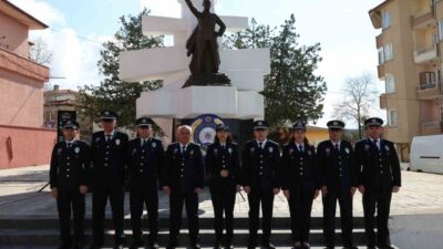 Sungurlu’da düzenlenen törende Türk Polis Teşkilatı’nın kuruluşunun 181. yıl dönümü