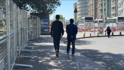 İstanbul Taksim’de 1 Mayıs Emek ve Dayanışma Günü’nde İstanbul Emniyeti