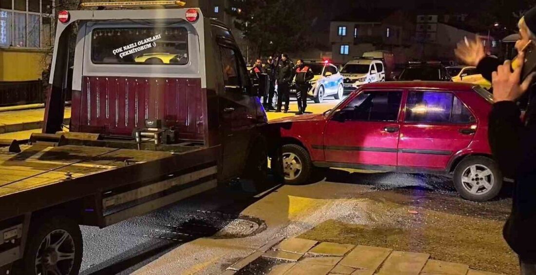 Erzurum’da sanayi bölgesinde tamir için bırakılan bir otomobilin çalınması üzerine