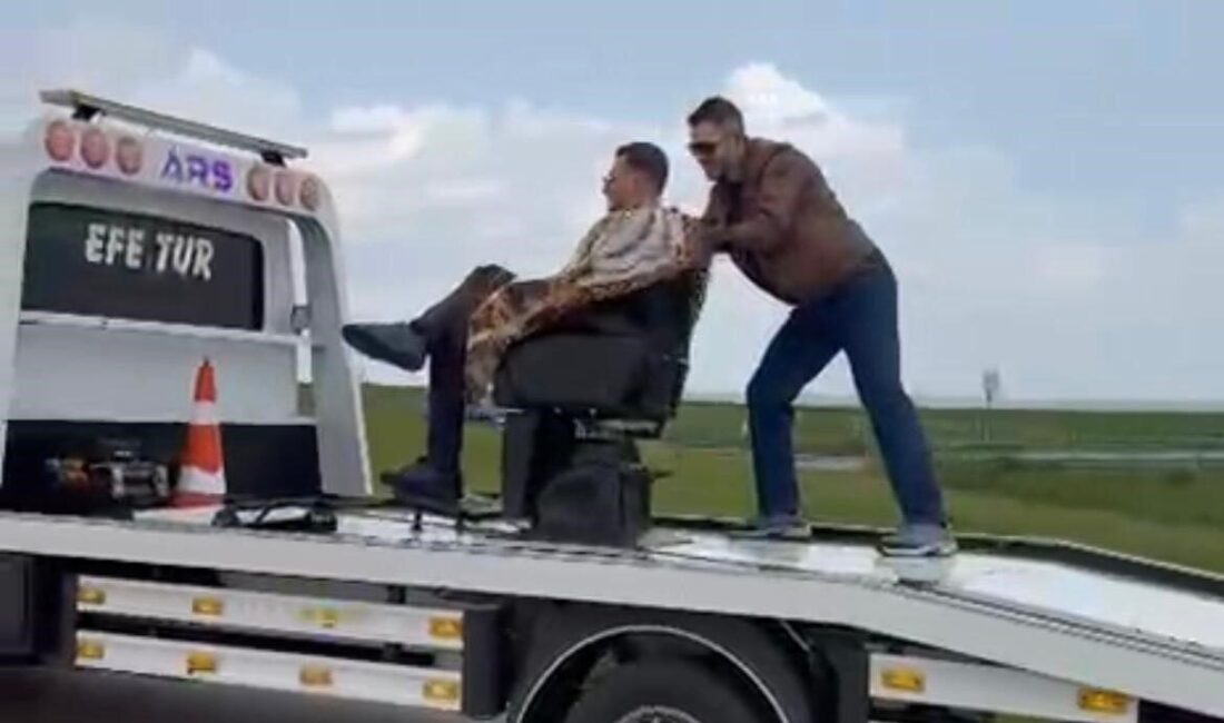 Tekirdağ’ın Hayrabolu ilçesinde ’yok artık’ dedirten ama bir o kadar