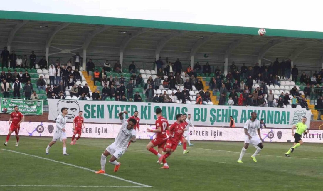 Trendyol 1. Lig’in 34. haftasında Iğdır FK, sahasında Ankara Keçiörengücü’ne