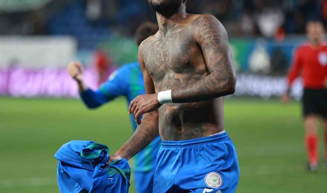 Trendyol süper Lig’in 27. Hafta erteleme maçında Çaykur Rizespor sahasında