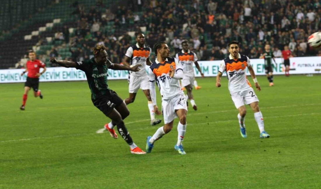 Trendyol Süper Lig 28. hafta karşılaşmasında Kocaelispor, Rams Başakşehir’i konuk