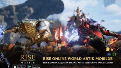 Türkiye’de geliştirilen MMORPG oyunu Rise Online World’ün mobil versiyonu, 10