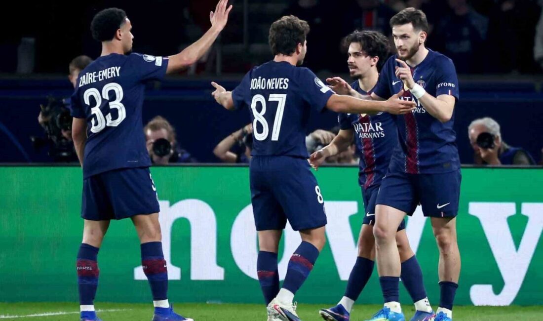 UEFA Şampiyonlar Ligi çeyrek final ilk maçında Paris Saint-Germain, evinde
