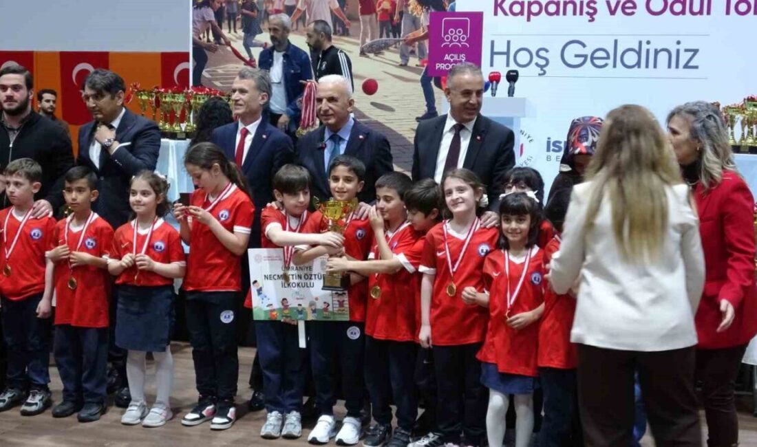 Ümraniye’de düzenlenen 13. Geleneksel Çocuk Oyunları ile İlkokullar Arası Fiziksel