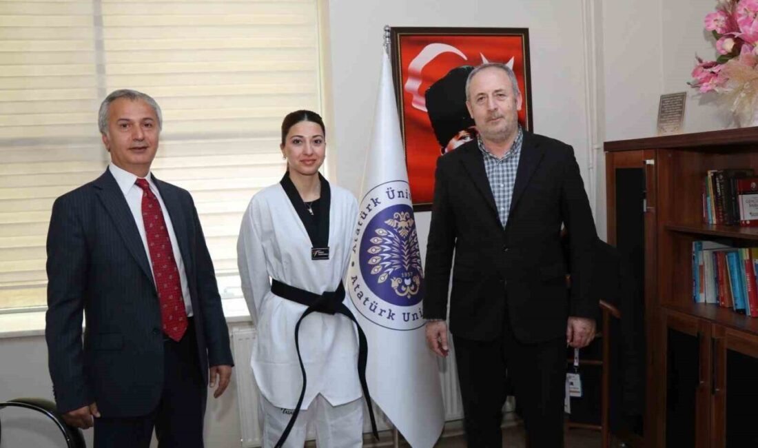 Kübranur Sarıtaç, Atatürk Üniversitesi Taekwondo Takımı adına önemli bir başarıya