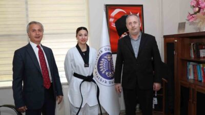 Kübranur Sarıtaç, Atatürk Üniversitesi Taekwondo Takımı adına önemli bir başarıya