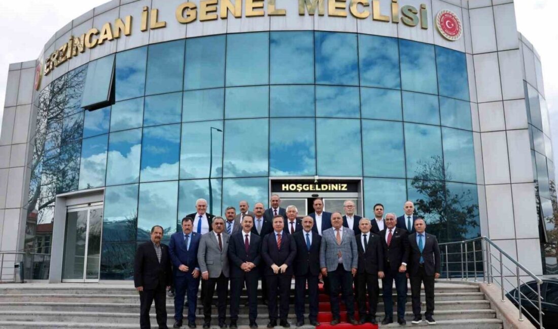 Erzincan Valisi Hamza Aydoğdu, Erzincan İl Genel Meclisi’nde gerçekleştirilen başkanlık