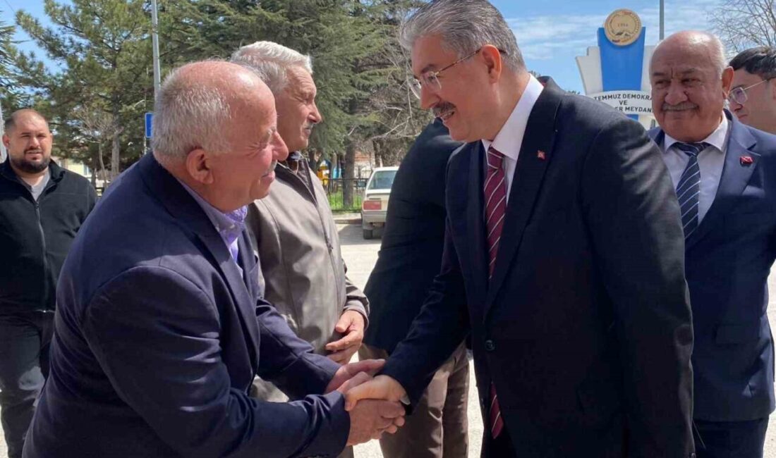 Eskişehir Valisi Dr. Erdinç Yılmaz, Alpu ilçesinde gerçekleştirdiği ziyaretler kapsamında