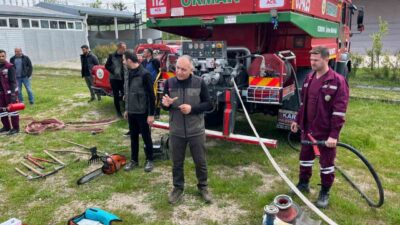 Samsun’um Vezirköprü ilçesinde yangınlarla mücadeleye yönelik farkındalık ve gönüllü destek