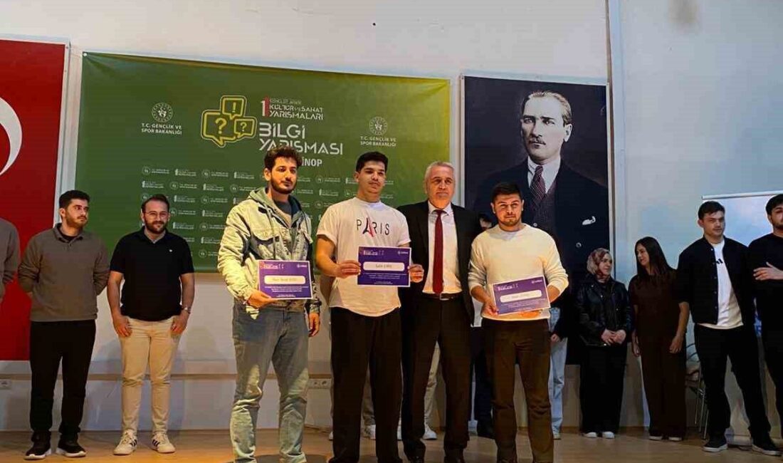 Sinop Türkeli Meslek Yüksekokulu öğrencilerinden oluşan “Zihin Fırtınası” grubu, Sinop’ta