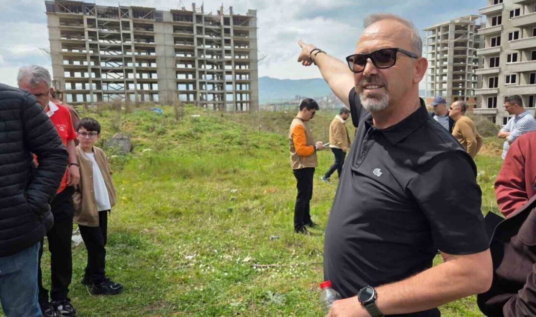 Samsun’un Atakum ilçesinde 10 yıl önce yapımına başlanan 543 dairelik