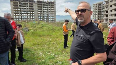 Samsun’un Atakum ilçesinde 10 yıl önce yapımına başlanan 543 dairelik