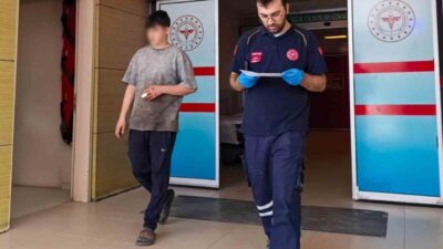 Bursa’nın İnegöl ilçesinde faaliyet gösteren bir metal doğrama işletmesinde meydana