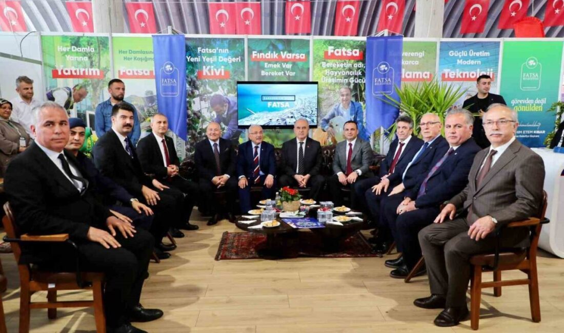 Ordu’nun Fatsa ilçesinde düzenlenen 2. Karadeniz Ordu Tarım, Hayvancılık ve