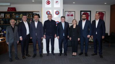 24Erzincanspor Kulübü yönetimi, Türkiye Futbol Federasyonu Başkanı İbrahim Hacıosmanoğlu’nu ziyaret