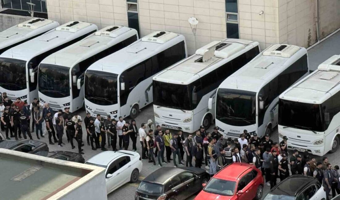 Mersin merkezli 7 ilde 26 milyar 416 milyon liralık işlem