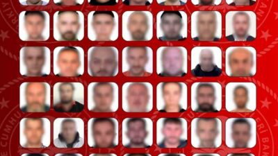 Kırmızı bültenle aranan 27 ve ulusal seviyede aranan 21 suçlu