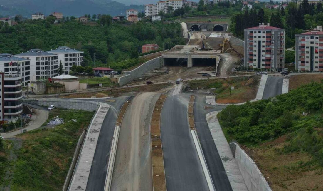 Trabzon’da yapımı devam eden ve Türkiye’nin en maliyetli şehir içi