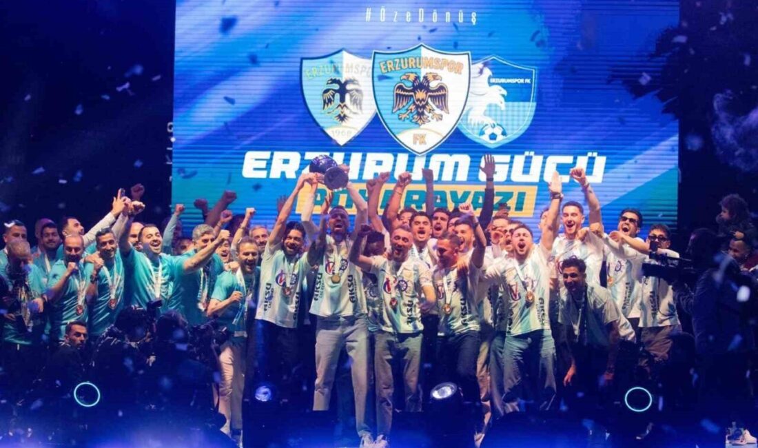 Erzurumspor FK, 5 yıl aranın ardından yeniden Süper Lig’e yükseldi.
