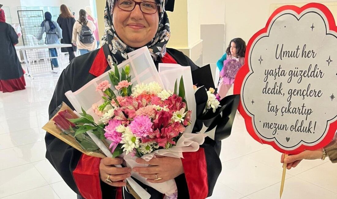 Yozgat’ta yaşayan 56 yaşındaki Birsel Gündüz, yarım kalan eğitim hayalini