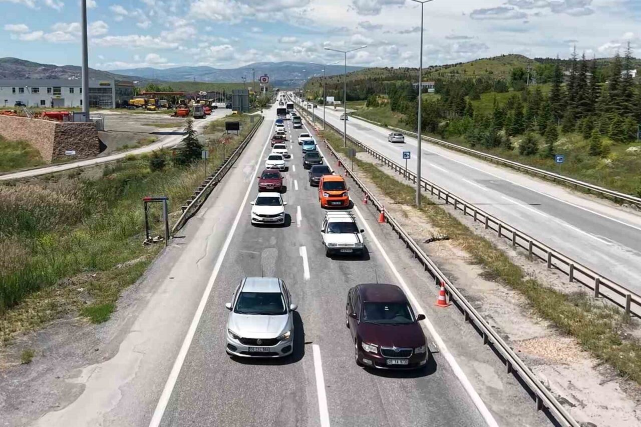 Ulaşımda 43 ilin geçiş noktası olan “kilit kavşak” Kırıkkale’de, Kurban