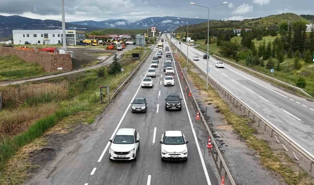 43 ilin geçiş noktasında bulunan “kilit kavşak” Kırıkkale’de, bayram tatili
