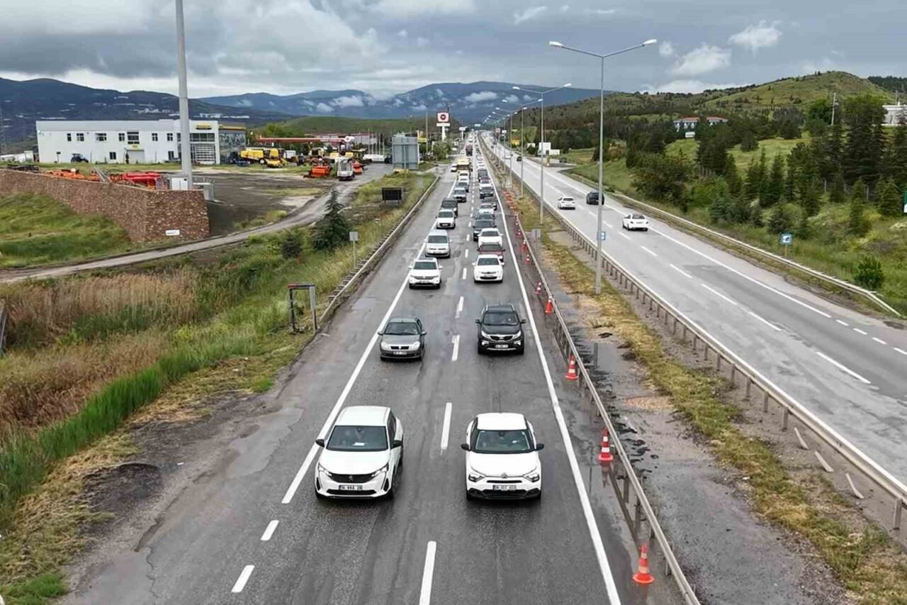 43 ilin geçiş noktasında bulunan “kilit kavşak” Kırıkkale’de, bayram tatili