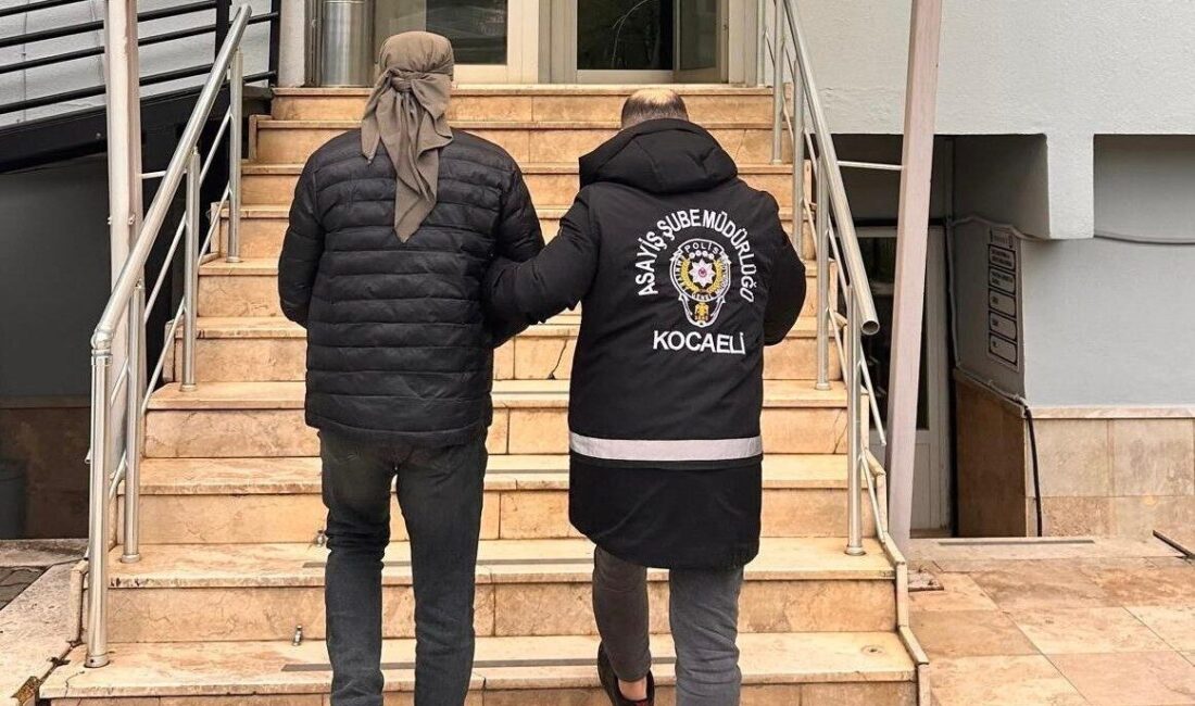 Kocaeli İl Emniyet Müdürlüğü ekiplerince 49 yıl kesinleşmiş hapis cezası