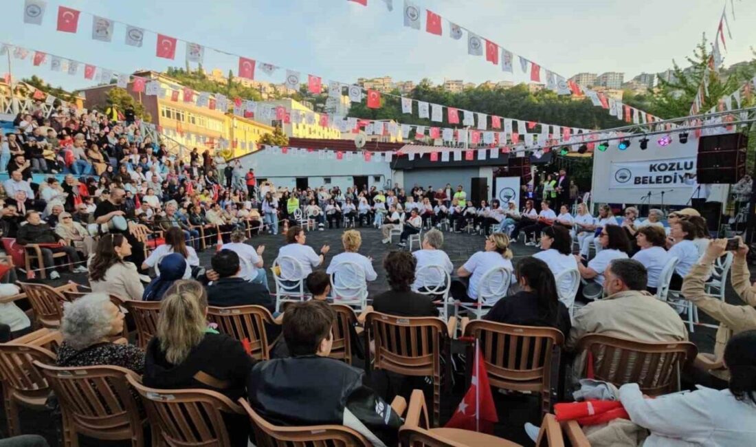 Zonguldak’ın Kozlu ilçesinde kadınlar, darbuka eğitimi alarak günlük hayatın stresinden