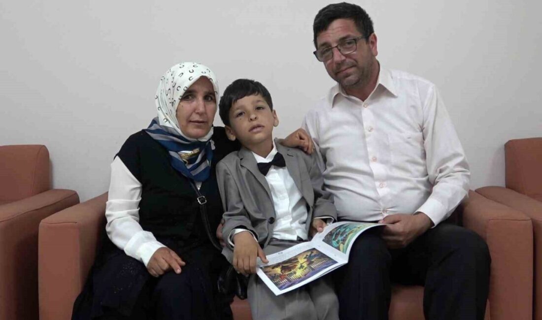 Antalya’da 6 yaşındaki otizmli anaokulu öğrencisi Ali Rıza Aydoğdu, hayal