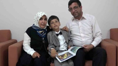 Antalya’da 6 yaşındaki otizmli anaokulu öğrencisi Ali Rıza Aydoğdu, hayal