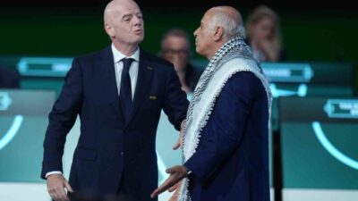 Filistin Futbol Federasyonu Başkanı Cibril Rajoub, 76. FIFA Kongresi’nde İsrail
