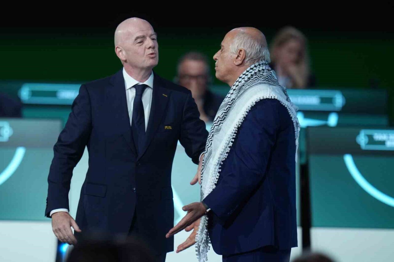 Filistin Futbol Federasyonu Başkanı Cibril Rajoub, 76. FIFA Kongresi’nde İsrail